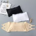Ice Silk Bra Strapless Beauty Back Seamless Wrapped Paded Bralette Soft Seamless Push-up Lingerie Underwear soutien gorge. 