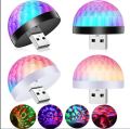 LED Mini Party Light RGB Magic Ball Light Neon Disco Stage Effect Lamp with Remote Lamp Disco Car and Mobile Phone Use light. 
