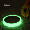 1M Self-adhesive Luminous Tape Fluorescent Glow In Dark Safety Warning Security Stationery Home Decoration DIY Tapes. 