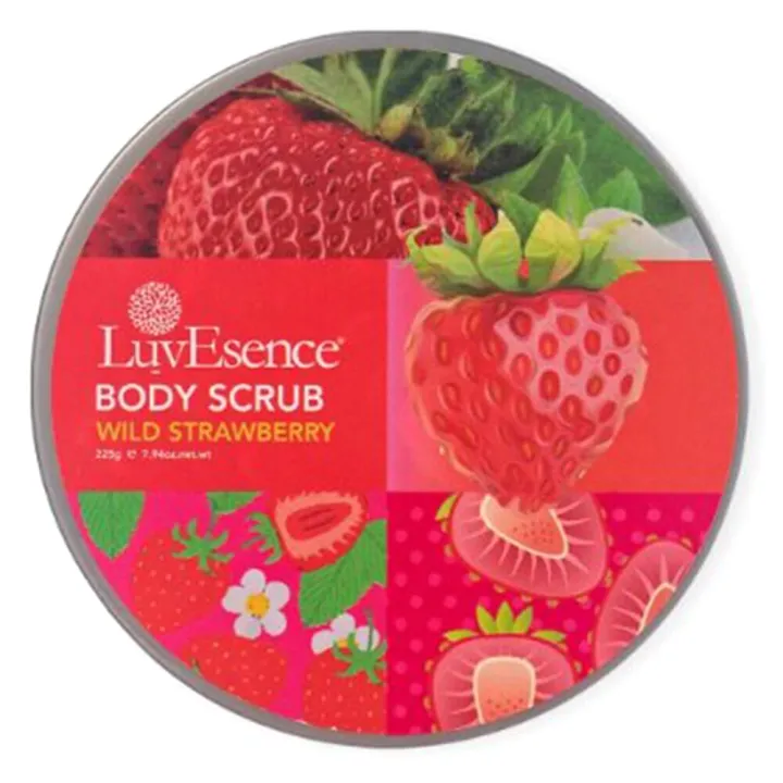 Luvesence Wild Strawberry - Body Scrub
