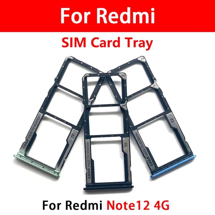 Original%20Dual%20Card%20SIM%20Card%20Tray%20chip%20Slot%20drawer%20Holder%20Adapter%20Accessories%20For%20Xiaomi%20Redmi%20Note%2012S%2012%204G%20Pro%205G%20Plus%20+%20Pin%20-%20Image%203