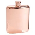 Rose Gold 6 Oz Stainless Steel Hip Flask Flask for Alcohol Bottle Liquor Bottle Groomsmen Gifts with Funnel. 