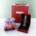 Creative LED Jewelry Box with Light 2024 New High-End Birthday Gift Ring Necklace Bracelet Bracelet Bag. 