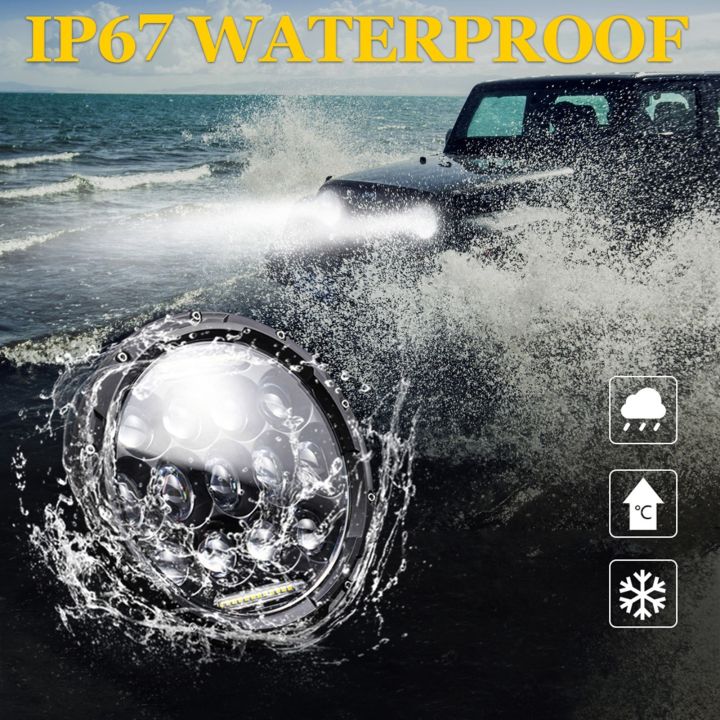 1%207Inch%20200W%206000K%20IP67%20Waterproof%20LED%20Headlight%20for%20Cars%20and%20Motorcycles,%20with%20DRL,%20High/Low%20Beams%20-%20Image%205
