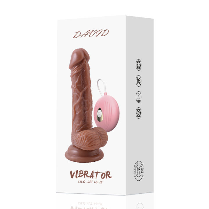 18+ LILO 6 inch Vibrating Dildo Sex Toys (Wired)