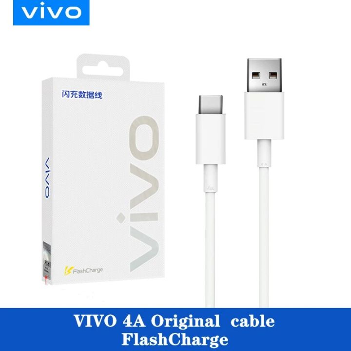 Vivo Original Super Flash Charge Cable USB Type C Charger VIVO iQOO 9 10 Pro Neo 6 SE T2 S15 X80 X Note 5G