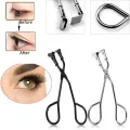 Fully Eyelashes Curler Eyelashes Curling Machine For Women And Girls Easy To Use At Home And Parlor Black Steel 10 Gram Pack Of 1. 