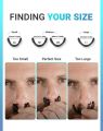 Anti Snoring Nose Clip Skin Sweat Resistant Sleep Nasal Strips Nasal Dilators For Breathing Instant Releif From Snoring Snore Stopper Anti Snoring Nose Devices For Men. 