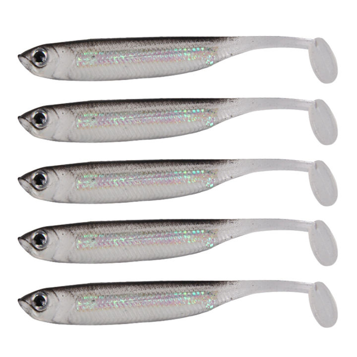 5PCS%20Soft%20Lures%20Easy%20Shiner%20Double%20Color%20Artificial%20Bait%207cm%20Yellow%20-%20Image%203