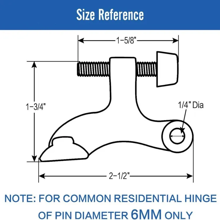 %E3%80%90FOOT%20SOFA%E3%80%911xSilver%20Adjustable%20Door%20Hardware%20Deluxe%20Heavy%20Duty%20Hidden%20Hinge%20Pin%20Bumper%20Damper%20Door%20Stopper%20-%20Image%203