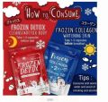 SET Frozen Collagen Glutathione 2 in 1 Whitening x Frozen Detox Natural Cleanse. 