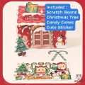 GUN PET Xmas Cat House Cat Tree Shop Scratcher Board Christmas Claw Mainan Kucing Rumah Kedai Cat Bed 猫抓板猫窝商店街. 