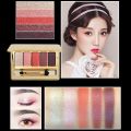 Set Plate Eyeshadow ColorsShimmer Eyeshadow Makeup Brush 5. 