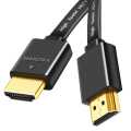 1.5M,3M,5M 4K1080P High quality thin hdmi Flat cable Gold Plated Plug Male-Male HDMI Cable for projrctor notebook ps3/4. 