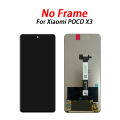 durableLuxury Piece Display Replacement Zero J20SG ro LCD for Poc Converter Assembly, Suitable for Touch Screen Digital LCD Display TFT for Xiaomi Poco X3 o X3 P M2102. 