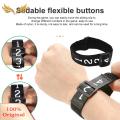SuperRide Adjustable Football Wrist Down Indicator Football Referee Gear Adjustable Numbered Wrist Down Indicator with Elastic Band Set of 1/3/5pcs less Than Soccer Wrist Indicator. 