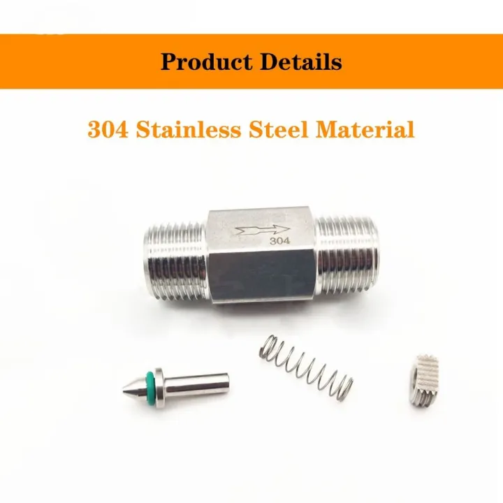 Non%20Return%20304%20Stainless%20Steel%20One-way%20Valve%20Silver%201/4%20Inch%20NPT%20Check%20Valve%20Male%20to%20Male%20Thread%20Non-Return%20Valve%20Oil%20Water%20Gas%20-%20Image%204