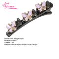 Muses Mall Hair-fixing Hairpin Elegant Double Layer Flower Hair Clip for Wedding Party Hair Accessories Non-slip Hair Clamp for Women Style Decorative Hair Accessory. 