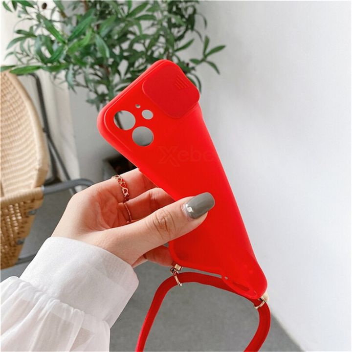 Necklace%20S%20Rope%20Lanyard%20Silicone%20Case%20For%20iPhone%2013%20Pro%20Max%2012%2011%20XR%20XS%20X%20Mini%20SE%207%208%20Plus%20Push%20Pull%20Camera%20Protection%20Cover%20-%20Image%206