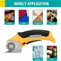 Electric Scissors Handheld Multifunctional Cordless Electric Cutting Tool for Home Fabric/Leather/Cloth Sewing Machine. 