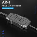 Argb Controller 5v 3pin To Sata Power Supply Mini Rgb Controller 3pin Hub For Computer Cpu Case Cool Fan Led Radiator. 