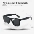 LouisWill Men Sunglasses TAC Polarized Sunglasses UV400 Sunglasses Day Night Dual Use Unisex Fashion Sunglasses Fashion Personality Sunglasses Safety Driving Sunglasses Light Weight Sun Glasses for Men Women. 