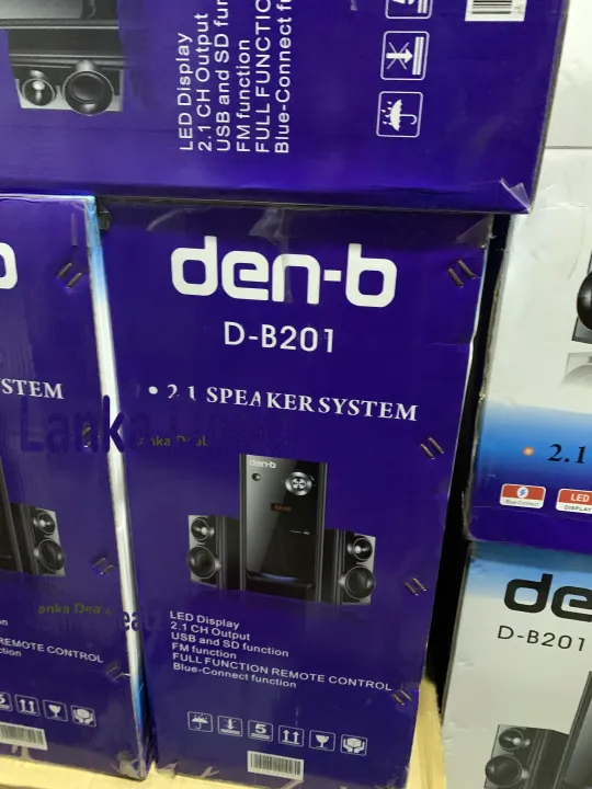 Den-B%202.1%20Bluetooth%20Speaker%20System%20with%202%20Speakers%20Surround%20Sound%20with%20Remote%20Control%20Black%20Den%20B%20-%20Image%205