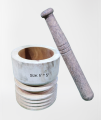 Wooden Mortar Wooden Wangediya Ural 6" Height. 