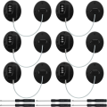 6 Pcs Cabinet Locks with Combination Fridge Lock Combo Child Safety Combination Lock with 6 Screwdrivers (Black) Easy Install. 