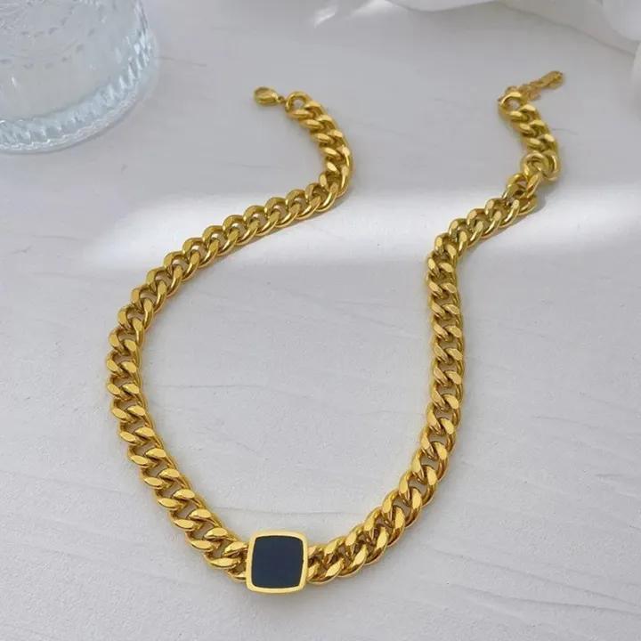 %E3%80%90Super%20Sale%E3%80%91Personality%20Exaggerated%20Steel%20Thick%20Chain%20Necklace%20Niche%20All-match%20Black%20Square%20Chain%20Necklace%20Color-free%20Accessories%20-%20Image%202