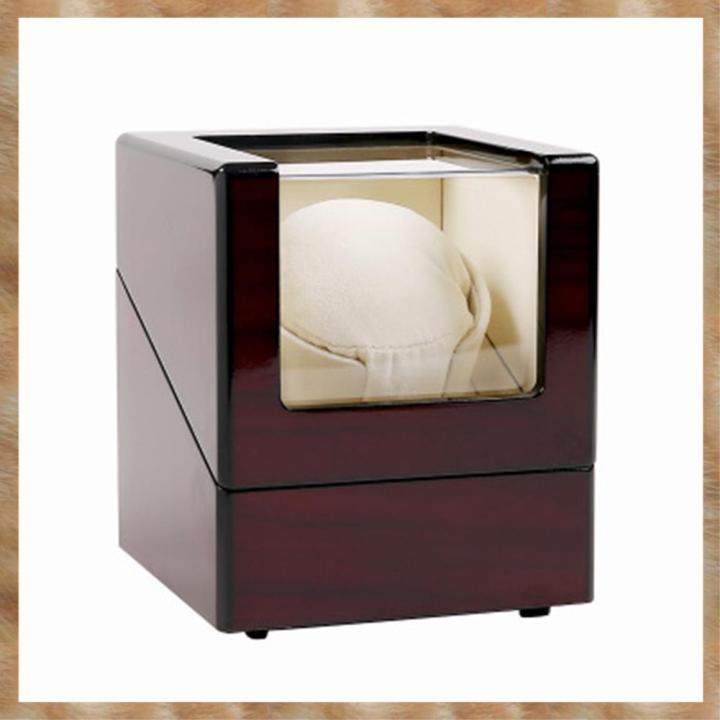 Kqueebee Automatic Winding Device Winding Display Jewelry Cabinet Storage Box Watch Storage Display Gift Box UK PLUG