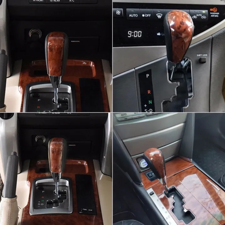 Wood%20Grain%20Car%20Gear%20Shift%20Knob%20for%20/%20Fortuner%20Crown%20Lever%20Shifter%20Stick%20Black%20-%20Image%206