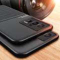 Lenuo Case For Xiaomi Redmi K60 Casing Anti-fall Soft Non-slip Silicone Grain Back Cover. 