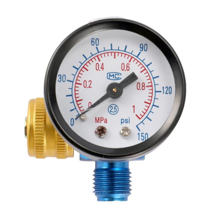 KOGEEK Air Pressure Regulator Paint Airbrush Spray Machine Adjustment Gauge Pressure Regulating Valve Pneumatic Tool Accessory