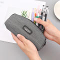 Portable Pen Pouch Office School Supplies Unique Pencil Case Pencil Case Zipper Pen Box Oxford Cloth Pencil Bag. 