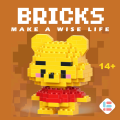 [ Ready Stock ] BRICKS Cute Cartoon Series Nano Block Mini Block Gift Decoration Building Brick Toy Boy Girl 卡通微型积木. 