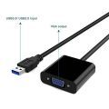 KOKKO USB 3.0 to VGA Adapter USB to VGA Video Graphic Card Display External Cable Adapter for PC Laptop. 