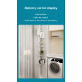 Adjustable Multi Corner Shelf Caddy Holder, Stainless Telescopic Shower Corner Bathroom Shelf Rack With Heavy Duty, Space Saving Organizer For 4 Tier Stand Bathroom Corner Rack. 