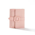 Mini Small Wallet Luxury New Design Solid Color Coin Purse Standard PU Leather Card Holder for Women's Ladies Use Travel. 