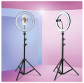 Selfie 10 Inch LED Ring Light with Sturdy 7ft Tripod Stand and Adjustable Phone Holder, Perfect for TikTok, YouTube, and Professional Photography. 
