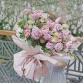 5psc/lot Bouquet Wrapping Paper Valentine's Day Wedding Rose Floral Wrapping Paper Birthday Party Favor Flower Wrapping Ribbons. 