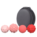 4PCS Fun Pink Silicone Magnetic Balls for Hand Coordination and Mind Relaxation;. 
