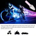 Bicycle Wheel Rim Light 2PCS – LED Decorative Dust Cap Light for Bike, Car & Cycle Wheels. 