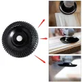 2X Grinder Wheel Disc 4 Inch Wood Shaping Wheel, Wood Grinding Shaping Disk for Angle Grinders with 5/8Inch Arbor. 