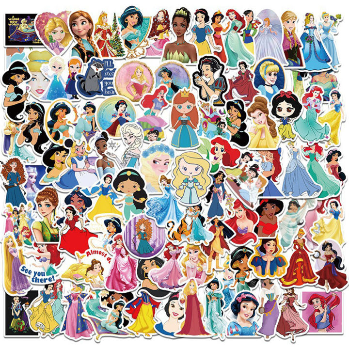 20/40pcs%20Princess%20Stickers%20Disney%20Princess%20Fairy%20Stickers%20for%20Laptop%20Scrapbook%20Journal%20Kids%20Girls%20Boys%20Stickers%20-%20Image%202