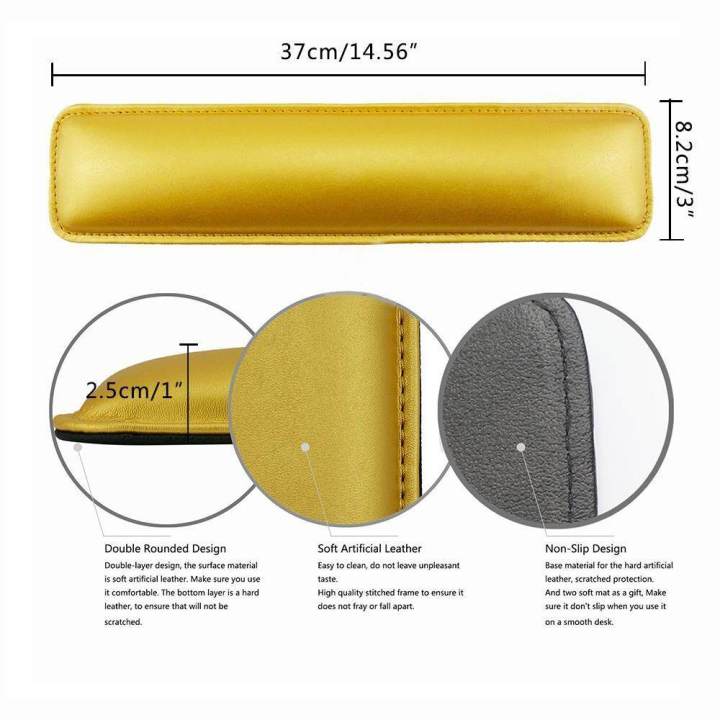 Luxury%20PC%20Laptop%20PU%20Leather%20Wrist%20Rest%20With%20Meomery%20Foam%20For%20Standard%20Keyboards%20-%20Image%204
