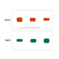Visual Training Practice Card Children Strabismus Amblyopia Ability Exercise Adjustment Fusion Visual Function Correction GHAN. 