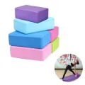 Yoga Blocks Eva Foam Brick Pilates Blocks Foam Thick Yoga Blocks Fitness Foam Block Foam Yoga Blocks Exercise Blocks Yoga Brick Props High Wedge Shape Travel Balance Beam. 