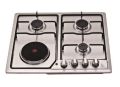 Clear Stainless Steel 4 Buner Cooker Hob – F4-SP603. 