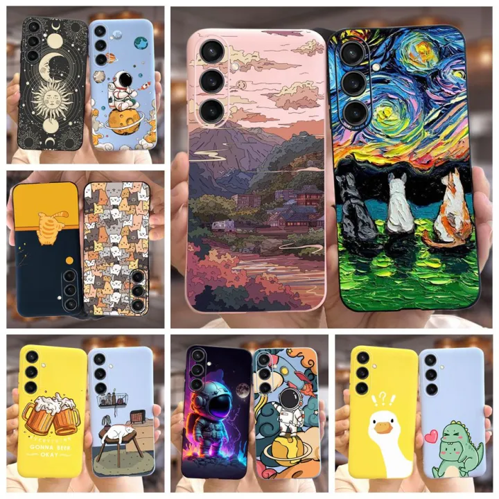 15%20soft%20bottom%20plate%20A%2015%20G%20samsung%20A15%205F%20cute%20fashion%20alaxy%20for%20samsung%20GA15%20phone%20case%20SM-A15%20candy%20painted%20back%20cover%20phone%20case%20for%20alaxyA%20-%20Image%202